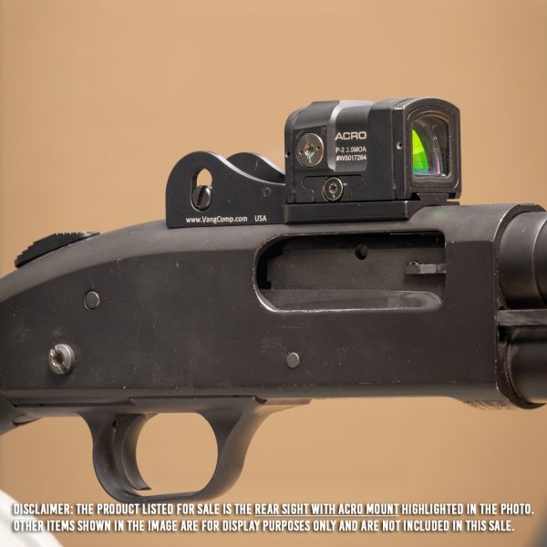 VCS Rear Sight with ACRO Mount for Mossberg Factory Holes (Except 590R/M) - Image 2