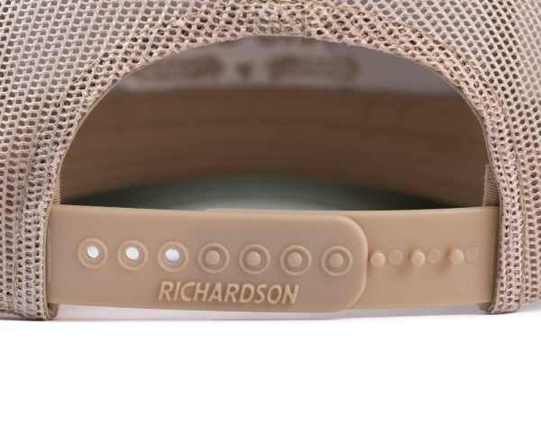 VCS Trucker Cap - Embroidered, Olive & Tan - Image 4