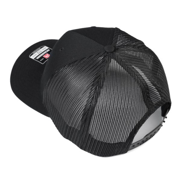 VCS Trucker Cap - Embroidered, Black - Image 2