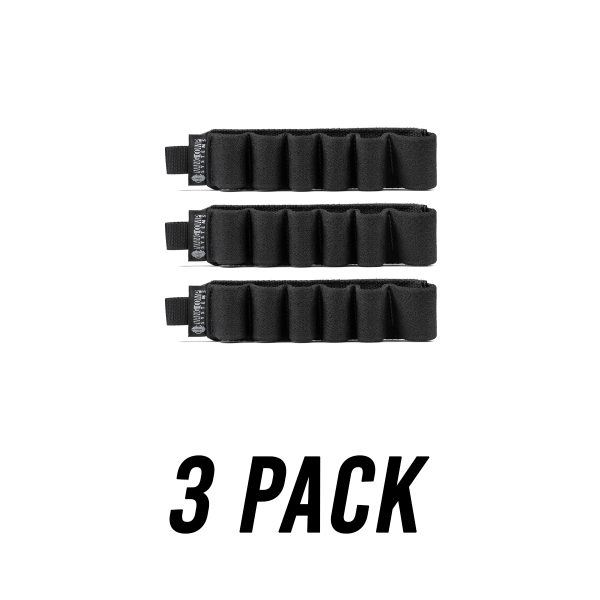3 Pack 6-Shell Shotshell Card / Spare Carrier BUNDLE