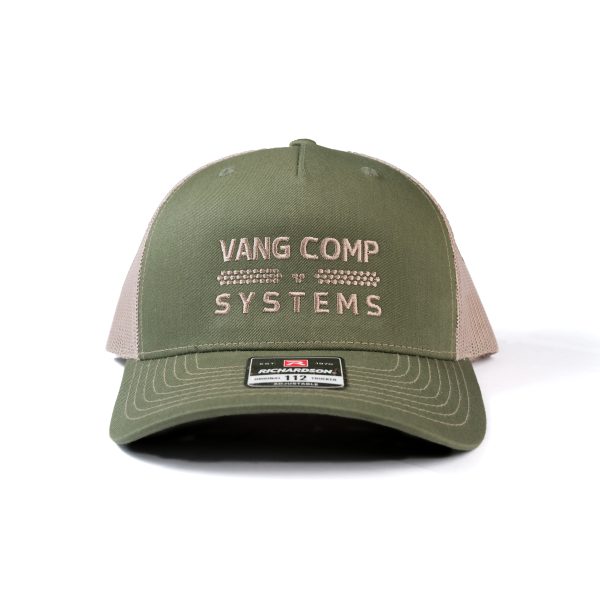 VCS Trucker Cap - Embroidered, Olive & Tan